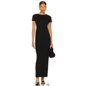 Black Maxi T-shirt Dress
